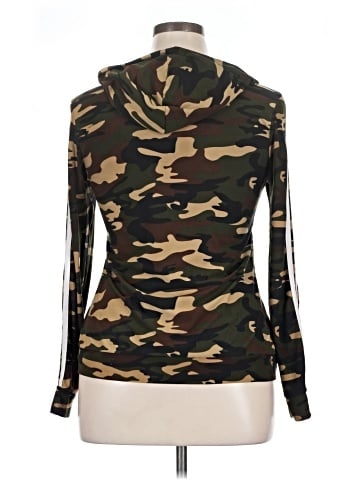 Feathers Zip Up Hoodie (view 2)
