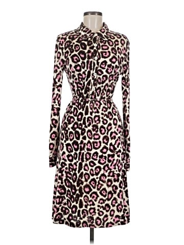 Pink Tartan Cocktail Dress (view 1)