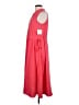 Anne Klein 100% Polyester Solid Red Casual Dress Size 10 - photo 5