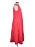 Anne Klein 100% Polyester Solid Red Casual Dress Size 10 - photo 4