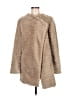 BB Dakota 100% Polyester Tan Faux Fur Jacket Size M - photo 1