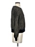 Express Metallic Black Pullover Sweater Size S - photo 4