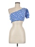 Seven Wonders 100% Rayon Blue Tube Top Size 6 - photo 1