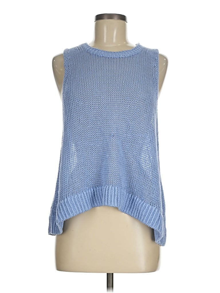Pre-owned Banana Republic Sweater Vest In Blue