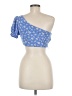 Seven Wonders 100% Rayon Blue Tube Top Size 6 - photo 2