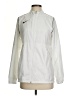 Nike 100% Polyester White Track Jacket Size S - photo 1
