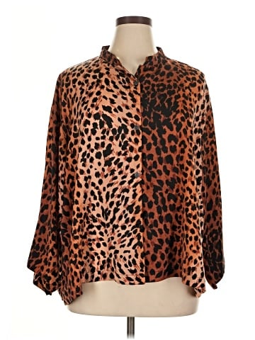 Natori Long Sleeve Blouse (view 1)