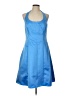 David's Bridal Blue Cocktail Dress Size 12 - photo 1