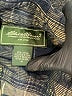Eddie Bauer 100% Baumwolle Plaid Black Long Sleeve Button-Down Shirt Size M - photo 7