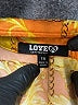 Love Color Block Orange Long Sleeve Blouse Size 1X - photo 7