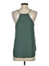 Ann Taylor LOFT 100% Polyester Green Sleeveless Blouse Size XS - photo 2