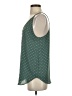 Ann Taylor LOFT 100% Polyester Green Sleeveless Blouse Size XS - photo 5