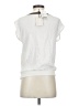 Floreat 100% Cotton White Short Sleeve Blouse Size 2 (estimated) - photo 2