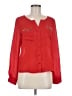 Assorted Brands 100% Acrylic Red Long Sleeve Blouse Size M - photo 1