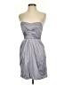 Love Tease Gray Cocktail Dress Size 5 - photo 1