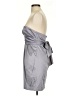 Love Tease Gray Cocktail Dress Size 5 - photo 5