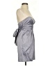 Love Tease Gray Cocktail Dress Size 5 - photo 4