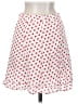 Zara 100% Polyester Hearts Red Casual Skirt Size XS - photo 2