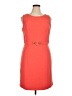 Chetta B Orange Cocktail Dress Size 16 - photo 1