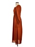 Assorted Brands 100% Polyester Orange Casual Dress Size XS - photo 5