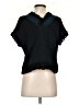 Lou & Grey Black Short Sleeve Top Size XS - photo 2