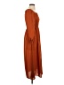 Assorted Brands 100% Polyester Orange Casual Dress Size XS - photo 4