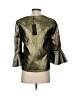 BCBGMAXAZRIA Metallic Gold 3/4 Sleeve Blouse Size XS - photo 2