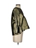 BCBGMAXAZRIA Metallic Gold 3/4 Sleeve Blouse Size XS - photo 4