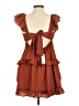 WeWoreWhat 100% Polyester Brown Sleeveless Top Size S - photo 2