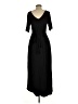 Unbranded Solid Black Casual Dress Size L (estimated) - photo 2
