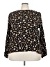 Gilli 100% Rayon Black Long Sleeve Blouse Size 3X - photo 1
