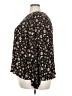 Gilli 100% Rayon Black Long Sleeve Blouse Size 3X - photo 5