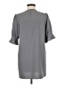 Unbranded 100% Polyester Solid Gray Casual Dress Size M - photo 2
