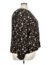 Gilli 100% Rayon Black Long Sleeve Blouse Size 3X - photo 4