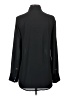 J.Crew 100% Polyester Black Long Sleeve Blouse Size 0 - photo 2