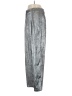 Stella Nova 100% Polyester Metallic Silver Casual Pants Size 6 - photo 5