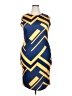 Unbranded Graphic Blue Cocktail Dress Size 2X - photo 1