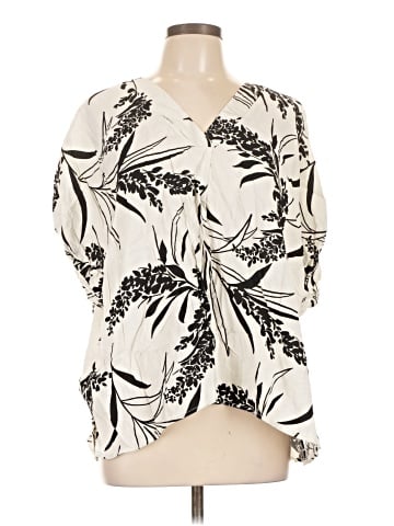 Lovely Melody 3/4 Sleeve Blouse (view 1)