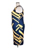 Unbranded Graphic Blue Cocktail Dress Size 2X - photo 5