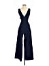 Interval 100% Polyester Solid Blue Jumpsuit Size 6 - photo 1