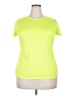 Danskin Now 100% Polyester Yellow Short Sleeve Top Size XXL - photo 1