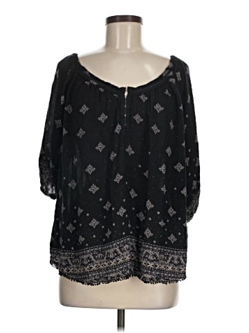 Ecote 3/4 Sleeve Blouse (view 1)