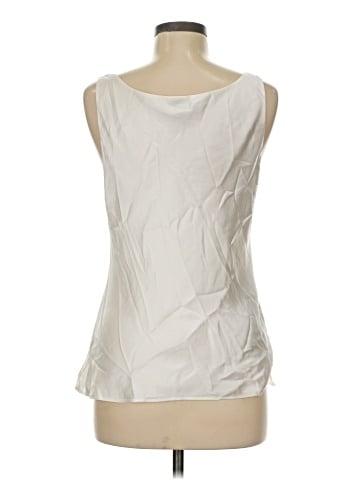 Lafayette 148 New York Sleeveless Silk Top (view 2)