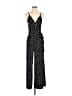 Kaileigh Paisley Black Jumpsuit Size M - photo 1
