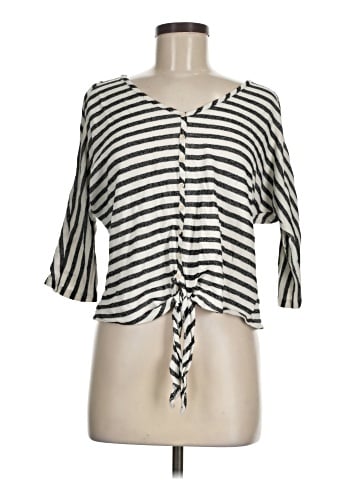 Democracy 3/4 Sleeve Blouse (view 1)