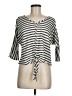 Democracy Gray 3/4 Sleeve Blouse Size M - photo 1