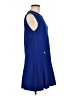 Zara 100% Polyamide Blue Casual Dress Size L (estimated) - photo 4