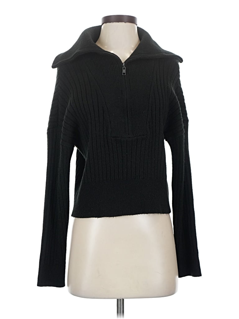 Pre-owned 525 America Turtleneck Sweater In Black