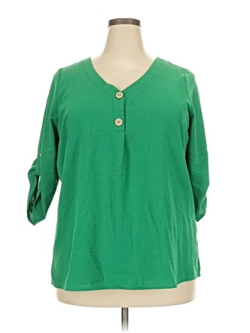 Cure 3/4 Sleeve Blouse (view 1)