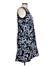 Ann Taylor LOFT Paisley Blue Casual Dress Size 10 - photo 4